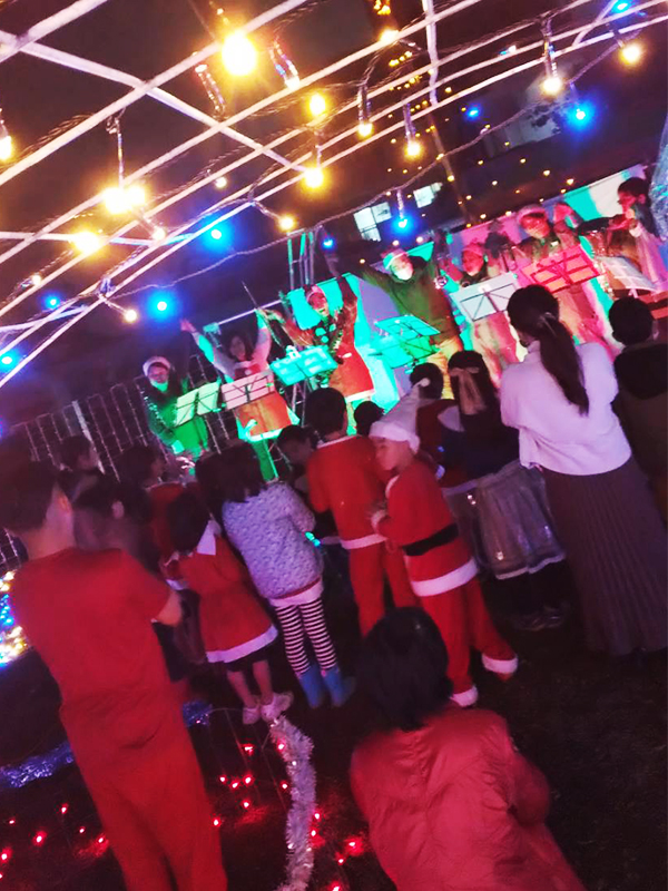 訪問演奏：クリスマス会